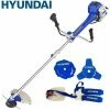 Hyundai HYBC5080AV Petrol Grass Trimmer/Strimmer/Brushcutter 51cc 2-Stroke Anti-Vibration - Blue 11 Hyundai HYBC5080AV Petrol Grass Trimmer/Strimmer/Brushcutter 51cc 2-Stroke Anti-Vibration - Blue -Hyundai Sales Shop 13457570 1
