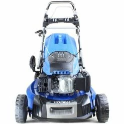 Petrol Lawnmower Hyundai HYM530SPER 173cc Self Propelled Push Button Electric Start 21 Inch 52.5 Centimetre Cutting Width Rear Roller Mower, Steel Deck, Included Engine Oil -Hyundai Sales Shop 13457575 4