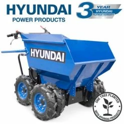 Mini Dumper / Power Barrow Hyundai HYMD500 196cc 4-Wheel Drive 500kg Payload