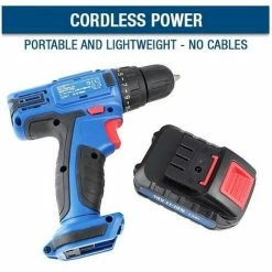 Cordless Drill Set Hyundai HY2175 18v 1.5AH Li-Ion With 89 Piece Drill Accessory Kit -Hyundai Sales Shop 21977823 5