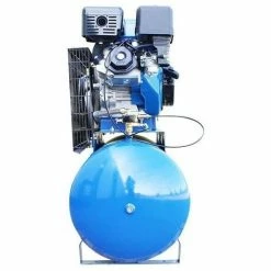 Petrol Air Compressor Hyundai HY140200PES Electric Start 29cfm, 14hp, 200L Litre Twin Cylinder Belt Drive -Hyundai Sales Shop 21977827 5