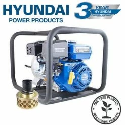 Petrol Water Trash Pump Hyundai HYT80 208cc Professional 3"/76mm Outlet