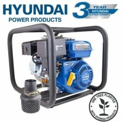 Petrol Water Pump Hyundai HY80 212cc 6.5hp Professional - 3"/80mm Outlet