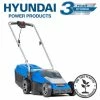 Cordless Roller Lawnmower Hyundai HYM40LI330P 40V Lithium-Ion Battery Powered 33cm Cutting Width With Battery & Charger -Hyundai Sales Shop 24235529 1