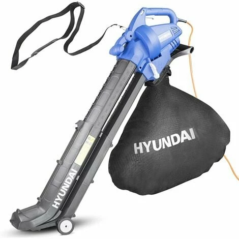 Electric Leaf Blower Vacuum & Shredder Hyundai HYBV3000E 3 In 1 3000W 1 Electric Leaf Blower Vacuum & Shredder Hyundai HYBV3000E 3 In 1 3000W