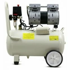 Silenced Air Compressor Hyundai HY7524 5.2CFM, 1HP, 24 Litre Oil Free Direct Drive -Hyundai Sales Shop 26973074 5