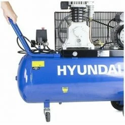 Air Compressor Hyundai HY3100P 14CFM, 3HP, 100 Litre Twin Cylinder Belt Drive -Hyundai Sales Shop 27497571 5