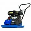 Petrol Plate Compactor / Wacker Plate Hyundai HYCP9070 196cc With Wheel Kit & Paving Pad -Hyundai Sales Shop 29411860 1