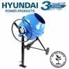 Electric Cement Mixer Hyundai HYCM160 160 Litre 240v 650w Portable Concrete Mixer -Hyundai Sales Shop 29411864 1