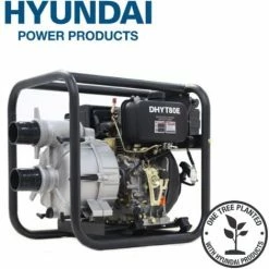 Diesel Water Pump Hyundai DHYT80E Trash Water Pump