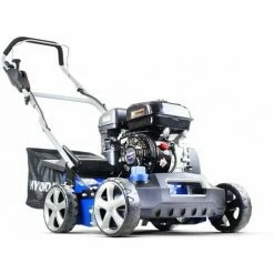 Petrol Lawn Scarifier & Aerator Hyundai HYSC210 210cc 400mm Push