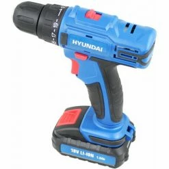 Cordless Drill Hyundai HY2175 18v 1.5AH Li-Ion With 89 Piece Drill Accessory Kit -Hyundai Sales Shop 36209466 3