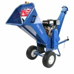 Hyundai HYCH1500E-2 420cc 100mm Petrol 4-Stroke Garden Wood Chipper