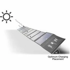 Hyundai H60 Portable And Foldable Solar Charger With USB And DC Connectivity 60W -Hyundai Sales Shop 37771225 3