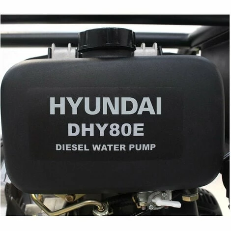 Hyundai DHY80E 80mm 3" Electric Start Diesel Water Pump 3 Hyundai DHY80E 80mm 3" Electric Start Diesel Water Pump - Image 3