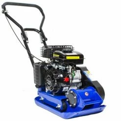 Hyundai HYCP5030 87cc Petrol Compactor / Wacker Plate With Wheel Kit And Paving Pad