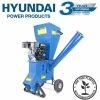Garden Wood Chipper Shredder Mulcher Hyundai HYCH700 208cc 76mm Petrol 4-Stroke -Hyundai Sales Shop 51038023 1
