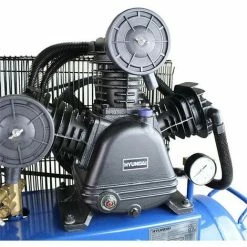 Hyundai 90 Litre Air Compressor; 10.7CFM/145psi; Petrol 7hp | HY70100P -Hyundai Sales Shop 5177502 4