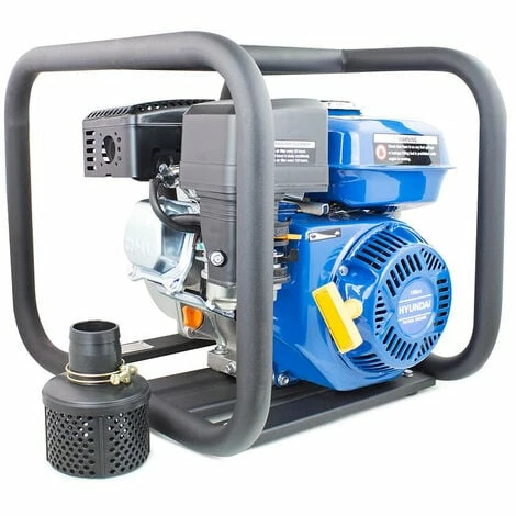 Hyundai HY50 163cc 5.5hp Professional Petrol Water Pump - 2"/50mm Outlet 1 Hyundai HY50 163cc 5.5hp Professional Petrol Water Pump - 2"/50mm Outlet