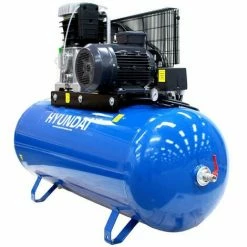 Hyundai HY75270-3 270L 3-Phase Floor-Mounted Belt Drive Compressor 7.5hp 400V -Hyundai Sales Shop 56127442 4