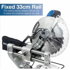 Electric Mitre Saw Hyundai HYMS2000E 2000W Chop Saw With 255mm Blade, 230V -Hyundai Sales Shop 56364408 3