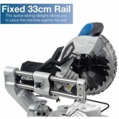 Electric Mitre Saw Hyundai HYMS1500E 1500W Chop Saw With 210mm Blade, 230V -Hyundai Sales Shop 56364409 3
