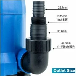 Water Pump Hyundai HYSP250CW Electric Clean Water Submersible Sub Pump 250W -Hyundai Sales Shop 56364410 3