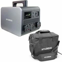 Portable Power Station Hyundai HPS-600 & Protective Carry/Shoulder Bag