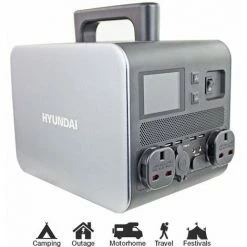 Portable Power Station Hyundai HPS-600 & Protective Carry/Shoulder Bag -Hyundai Sales Shop 58159400 5