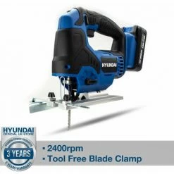 Jigsaw Hyundai HY2182 20V MAX Li-Ion Cordless Jigsaw -Hyundai Sales Shop 66192956 5
