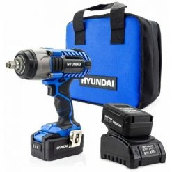 Impact Wrench Hyundai HY2178 20V MAX 350Nm Li-Ion Cordless -Hyundai Sales Shop 66718689 4